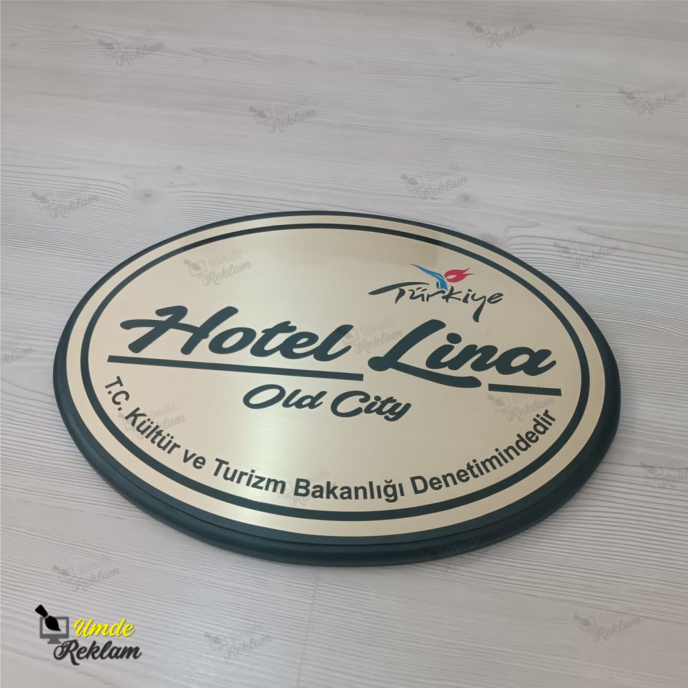 Turizm Bakanlığı Otel Tabelası